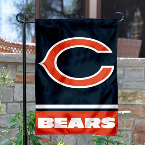 Chicago Bears Double-Sided Garden Flag 001 (Pls Check Description For Details)